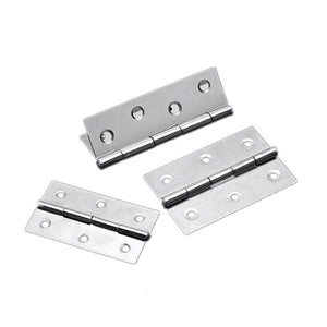 2Pcs Hinge Cabinet Doors Stainless Steel Flat  1 inch 1.5 inch 2inch 2.5 inch 3inch 4inch Windows Hinge Wooden Box Mini Hinge