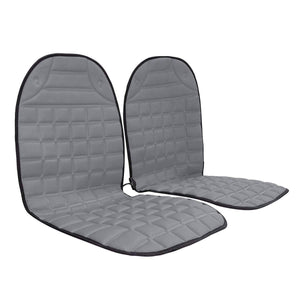 Planet Gates 2Pcs In 1 Fast Heated & Adjustable Black/Grey/Blue/Red Car Electric Heated Seat Car Styling Winter Pad Cushions Auto Covers