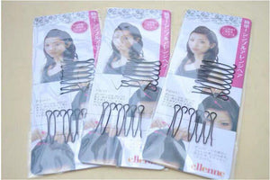 2pcs Invisible Hair Clips for Women Hair Accessories Hairpins Black Hairclip Hair Ornaments Hairpins Black Hairgrips Bun Maker (Black)