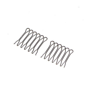 2pcs Invisible Hair Clips for Women Hair Accessories Hairpins Black Hairclip Hair Ornaments Hairpins Black Hairgrips Bun Maker (Black)