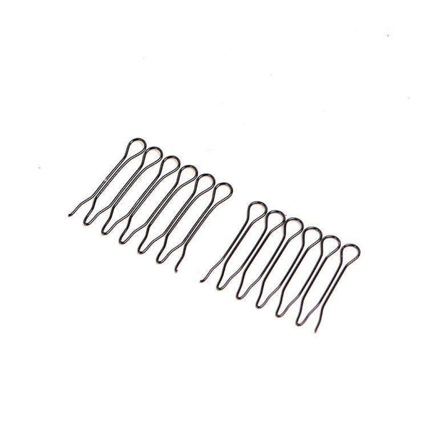 2pcs Invisible Hair Clips for Women Hair Accessories Hairpins Black Hairclip Hair Ornaments Hairpins Black Hairgrips Bun Maker (Black)