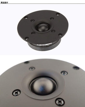 Planet Gates 2PCS Kasun HiFi sill soft 2 magnet superb silk Dome tweeter speaker raw driver unit 4 inch 103MM 8Ohm