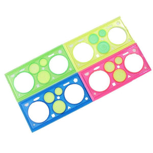 Planet Gates 2pcs Kids Magic Drawing Board Drawing Toys Crafts Games Educational Learning Toys for Children Measuring Tool Christmas Gifts