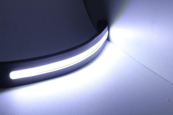 Planet Gates 2pcs LED COB DRL Flexible Silicone Daytime Running Lights  4 Styling External Waterproof Led Car Light Source