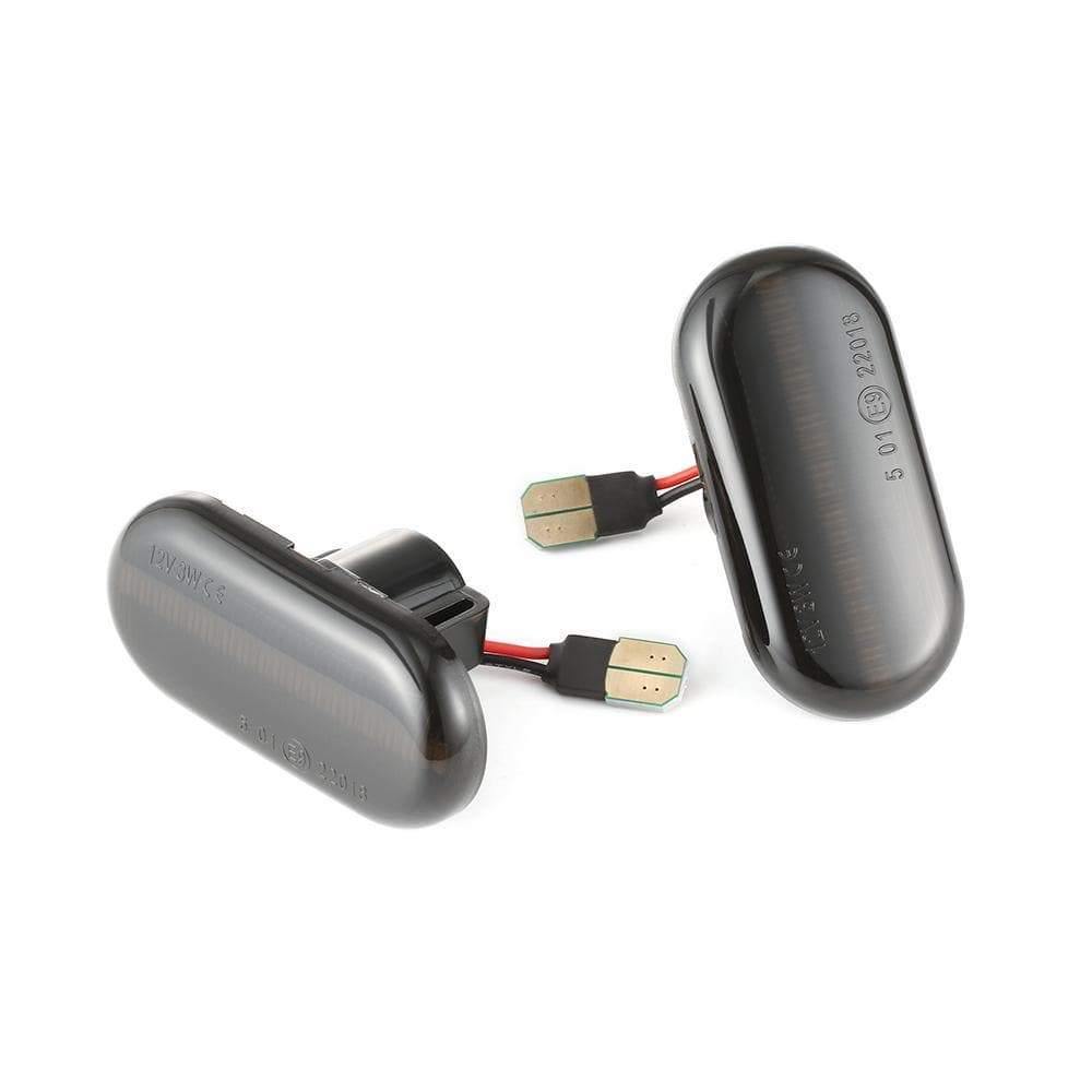 Planet Gates 2pcs LED Dynamic Side Indicator Marker Signal Light Lamp Sequential Flashing For Dacia Duster Dokker Lodgy Flowing Water LED