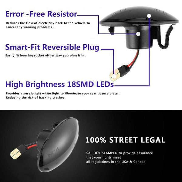 Planet Gates 2pcs Led Dynamic Side Marker Turn Signal Light For Nissan Cube Z12 Juke 2011 Leaf qashqai 2011-2013 Benz Smart