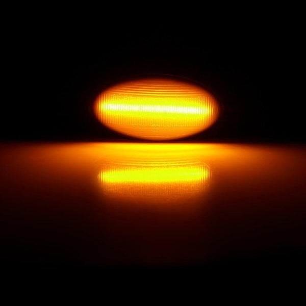 Planet Gates 2pcs Led Dynamic Turn Signal Side Marker Light Sequential Blinker Lamp For Peugeot 307 206 207 407 107 607 1007 Partner Expert