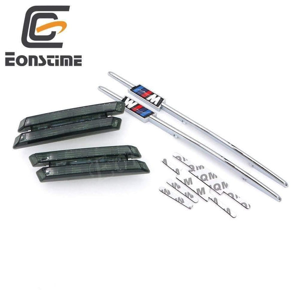 Planet Gates 2pcs LED Smoke Side Marker Lights Turn Signals For BMW E90 E91 E92 E93 E81 E88 E60 528i 328i X5 X6 Z4