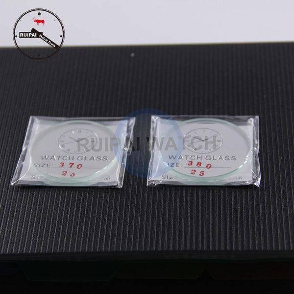 Planet Gates 2pcs/lot 2.5mm Thick Watch Glass,26.5mm-45mm Waterproof Watch Replacement Parts Quality Watch Crystal,2pcs Watch Glass