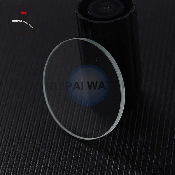Planet Gates 2pcs/lot 2.5mm Thick Watch Glass,26.5mm-45mm Waterproof Watch Replacement Parts Quality Watch Crystal,2pcs Watch Glass