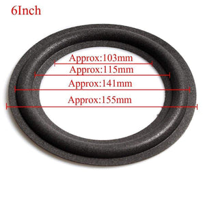 Planet Gates 2PCS/Lot 4 INCH 5 INCH 6 INCH Subwoofer Speaker Foam Surround Foam Edge Sponge Speaker Repair Parts Accessories DIY