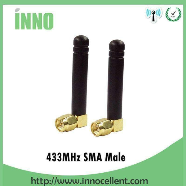 Planet Gates 2pcs lot 433MHz antenna Small elbow rubber antenna Wireless digital Meter reading communication system