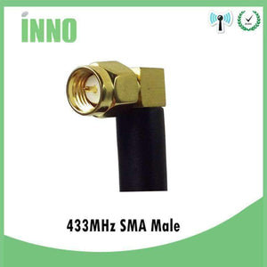 Planet Gates 2pcs lot 433MHz antenna Small elbow rubber antenna Wireless digital Meter reading communication system