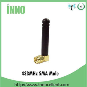 Planet Gates 2pcs lot 433MHz antenna Small elbow rubber antenna Wireless digital Meter reading communication system