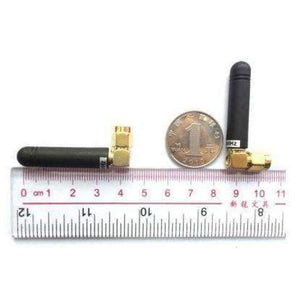 Planet Gates 2pcs lot 433MHz antenna Small elbow rubber antenna Wireless digital Meter reading communication system