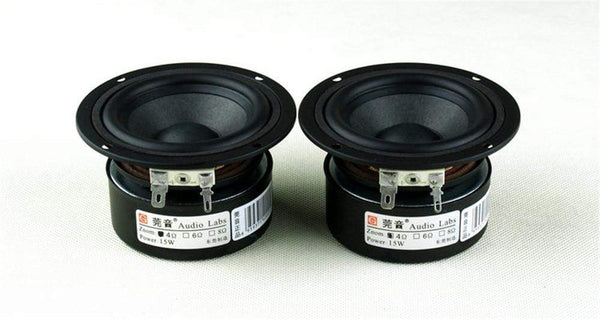 Planet Gates 2PCS/LOT Audio Labs 3" HiFi Full Range speakers audio monitor home theater raw tweeter middle subwoofer driver set 3 inch unit