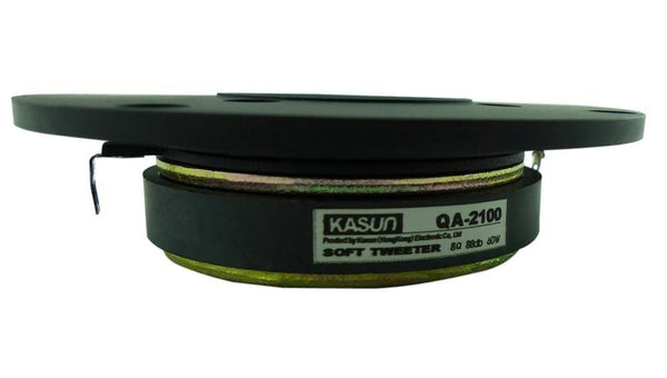 Planet Gates 2Pcs Lot Kasun HiFi sill soft Dome tweeter superb speaker driver unit 4 inch 104MM panel 8Ohm QA-2100