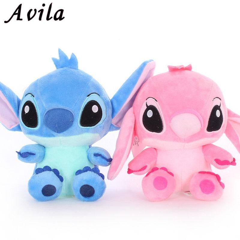 2PCS/Lot Kawaii Stitch Plush Doll Toys Anime Lilo And Stitch 20CM Stich Plush Toys For Kids Birthday Gift