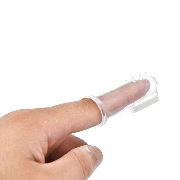 Planet Gates 2Pcs/Lot Pet Supplies Dog Finger Toothbrush Dog Brush Pet Teeth Care Puppy Clean Mouth Cat Clean Teeth Products For Animals