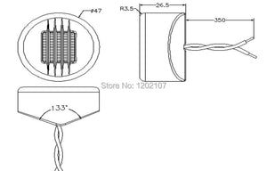 Planet Gates 2PCS/lot Sounderlink High end car audio speaker tweeter driver Air motion transformer tweeter AMT material DIY