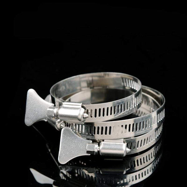 Planet Gates 2pcs/lot Stainless Steel 304 Worm Drive Hose Clamp - Fuel Pipe Tube Clips water