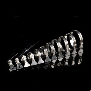 Planet Gates 2pcs/lot Stainless Steel 304 Worm Drive Hose Clamp - Fuel Pipe Tube Clips water