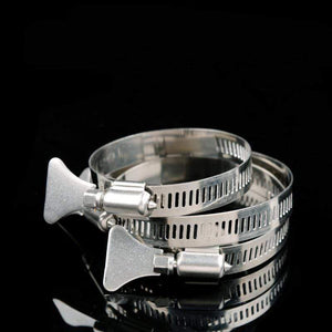 Planet Gates 2pcs/lot Stainless Steel 304 Worm Drive Hose Clamp - Fuel Pipe Tube Clips water