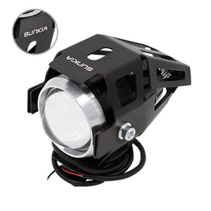 Planet Gates 2Pcs/Lot SUNKIA LED Headlight High Power 125w Motorcycle Projector Lamp U5 3 Modes 3000LM Motorbike Head Fog Lamp Free Shipping