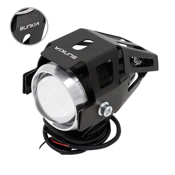 Planet Gates 2Pcs/Lot SUNKIA LED Headlight High Power 125w Motorcycle Projector Lamp U5 3 Modes 3000LM Motorbike Head Fog Lamp Free Shipping