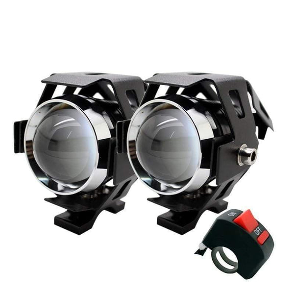 Planet Gates 2Pcs/Lot SUNKIA LED Headlight High Power 125w Motorcycle Projector Lamp U5 3 Modes 3000LM Motorbike Head Fog Lamp Free Shipping