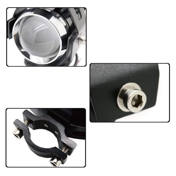 Planet Gates 2Pcs/Lot SUNKIA LED Headlight High Power 125w Motorcycle Projector Lamp U5 3 Modes 3000LM Motorbike Head Fog Lamp Free Shipping