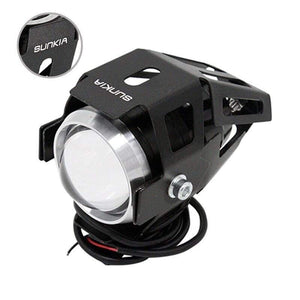 Planet Gates 2Pcs/Lot SUNKIA LED Headlight High Power 125w Motorcycle Projector Lamp U5 3 Modes 3000LM Motorbike Head Fog Lamp Free Shipping