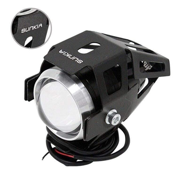 Planet Gates 2Pcs/Lot SUNKIA LED Headlight High Power 125w Motorcycle Projector Lamp U5 3 Modes 3000LM Motorbike Head Fog Lamp Free Shipping