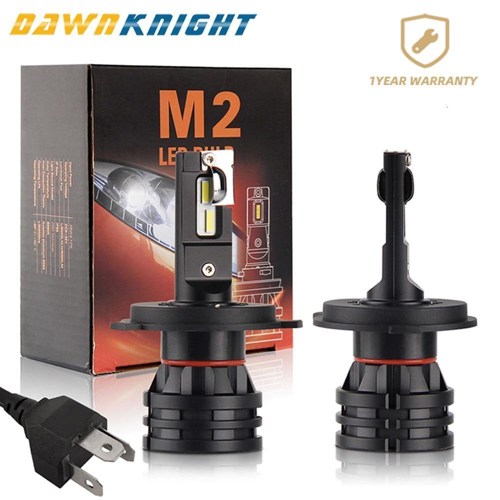 Planet Gates 2PCS M2 Car Led Headlight H4 H7 H8 H9 H11 9005 Hb3 9006 Hb4 9012 Led Lamp  CSP CHIP Turbo Led 6500K 12000LM Mini Size 12V 24V