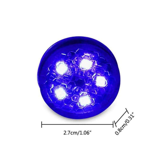 Planet Gates 2Pcs/Pair Novelty Car Door Warning Light Flashing LED Universal Wireless Door Open Safety Flicker Anti Rear-end Collision proof