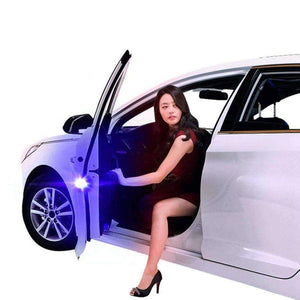 Planet Gates 2Pcs/Pair Novelty Car Door Warning Light Flashing LED Universal Wireless Door Open Safety Flicker Anti Rear-end Collision proof