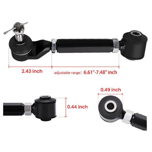 Planet Gates 2pcs Rear Camber Control Arms Set For Honda ACURA TSX 2004-2008 for Honda Accord 2003-2007