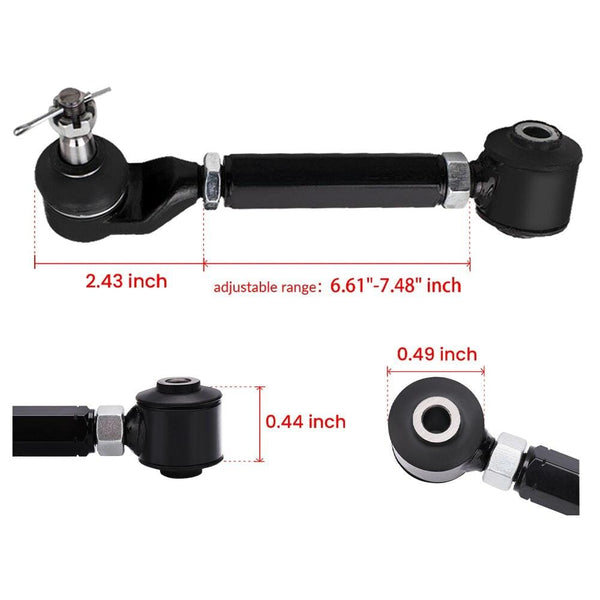 Planet Gates 2pcs Rear Camber Control Arms Set For Honda ACURA TSX 2004-2008 for Honda Accord 2003-2007