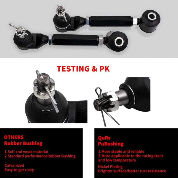 Planet Gates 2pcs Rear Camber Control Arms Set For Honda ACURA TSX 2004-2008 for Honda Accord 2003-2007