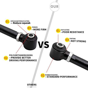 Planet Gates 2pcs Rear Camber Control Arms Set For Honda ACURA TSX 2004-2008 for Honda Accord 2003-2007