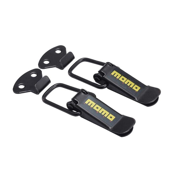 Planet Gates 2PCS Security Hook Lock Clip Kit Car Quick Release Bumper Buckle Fasteners Trunk Front Rear Fender Bumper Hatch Buckle Fastener