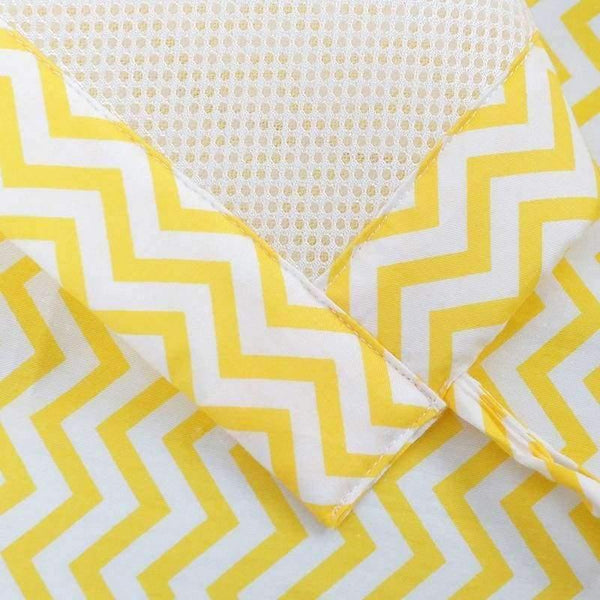 Planet Gates 2Pcs/Set Breathable Summer Baby Bedding Bumper Collision Half Around Baby Crib Bumpers Bedding Cotton Printing Mesh Safety Rails