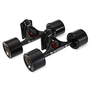 Planet Gates 2pcs / Set Skateboard Truck With 70*50mm Skate Wheel + Riser Pad + ABEC - 9 bearings  Installing Tool for Skateboard