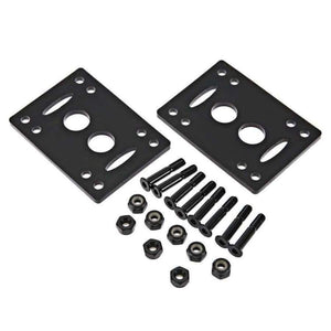 Planet Gates 2pcs / Set Skateboard Truck With 70*50mm Skate Wheel + Riser Pad + ABEC - 9 bearings  Installing Tool for Skateboard