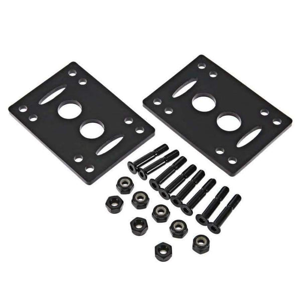 Planet Gates 2pcs / Set Skateboard Truck With 70*50mm Skate Wheel + Riser Pad + ABEC - 9 bearings  Installing Tool for Skateboard