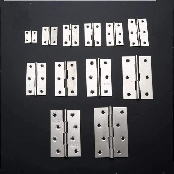 2pcs/set Stainless Steel Cabinet Door Hinge Boat Marine Cabinet Butt Hinge  1.5"/2"/2.5"/3"/4 Inch Length Used For Door Windows