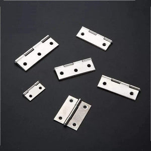 2pcs/set Stainless Steel Cabinet Door Hinge Boat Marine Cabinet Butt Hinge  1.5"/2"/2.5"/3"/4 Inch Length Used For Door Windows