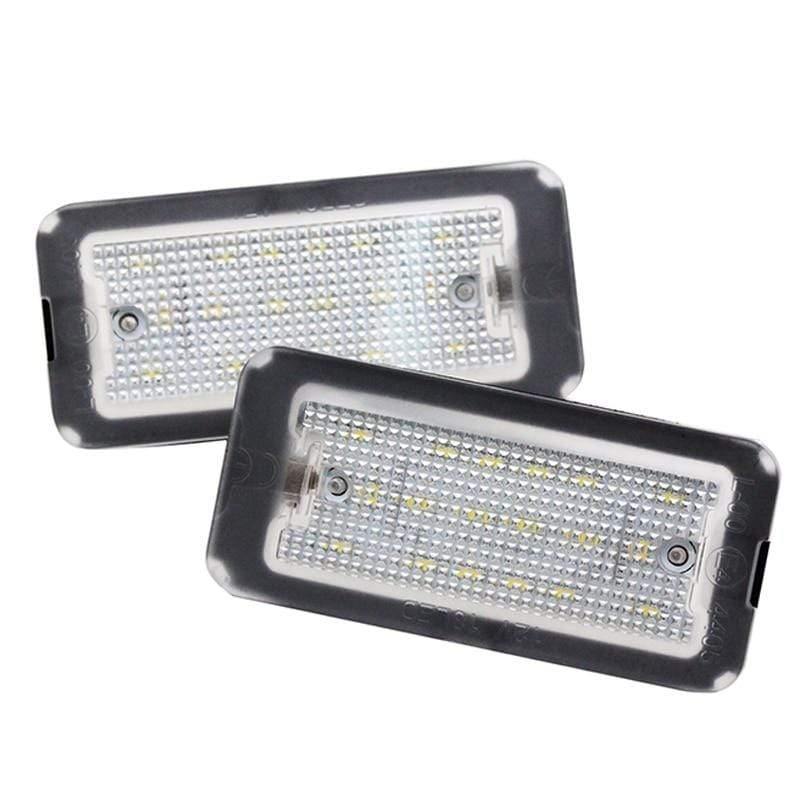 Planet Gates 2Pcs/Set SUNKIA LED License Plate Lamp Light for FIAT 500 500C 2009-2015 Car Styling Error Free Canbus Pure White