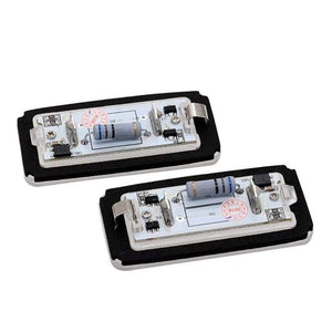 Planet Gates 2Pcs/Set SUNKIA LED License Plate Lamp Light for FIAT 500 500C 2009-2015 Car Styling Error Free Canbus Pure White