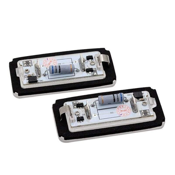 Planet Gates 2Pcs/Set SUNKIA LED License Plate Lamp Light for FIAT 500 500C 2009-2015 Car Styling Error Free Canbus Pure White